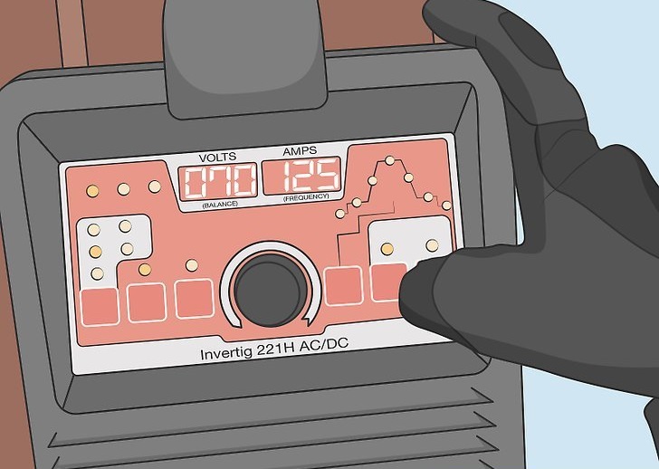 تنظیمات اینورتر جوشکاری