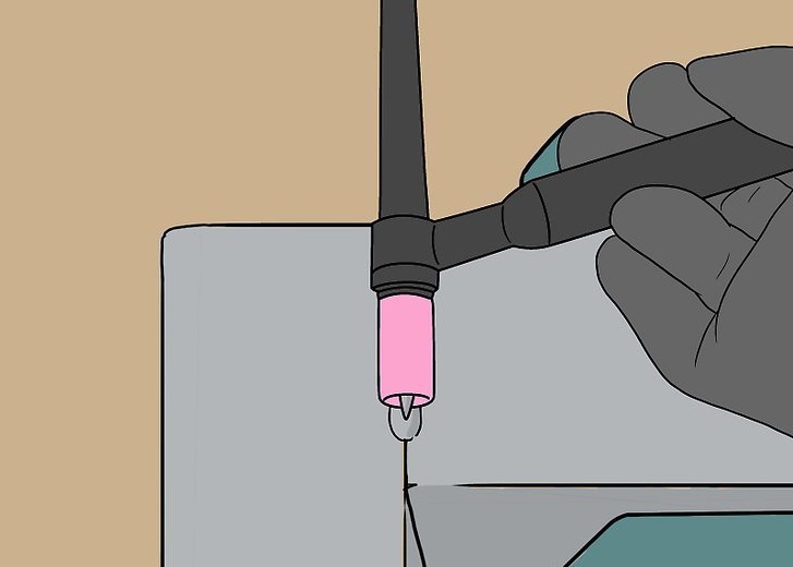 مراحل جوشکاری آرگون