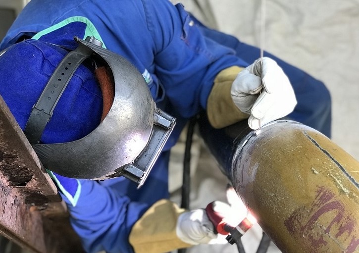 دستمزد جوشکاری آرگون در پالایشگاه