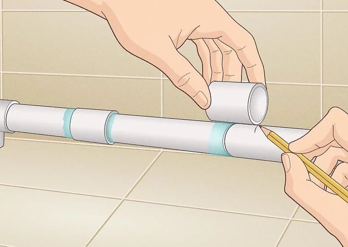 علامت گذاری به عنوان دومین اتصال PVC 