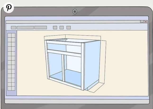 از یک نرم افزار برای طراحی کابینت استفاده کنید
